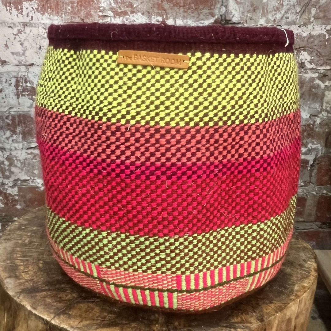 African Basket - Jua Nifty Knit Small Planter or Storage - Baskets