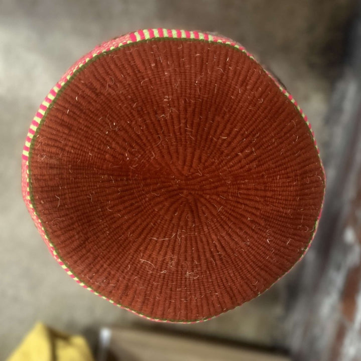 African Basket - Jua Nifty Knit Small Planter or Storage - Baskets