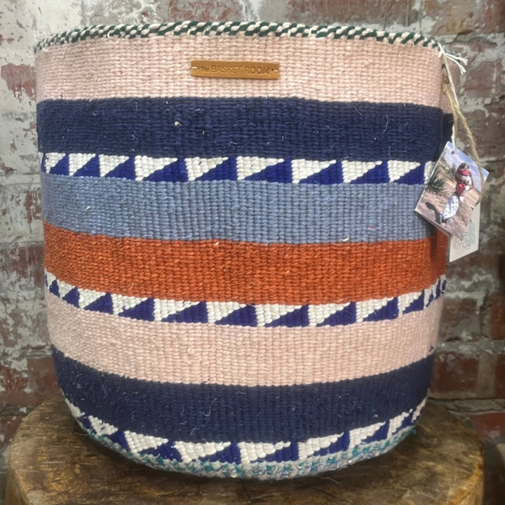 African Basket - Machweo Nifty Knit Laundry Basket - Baskets