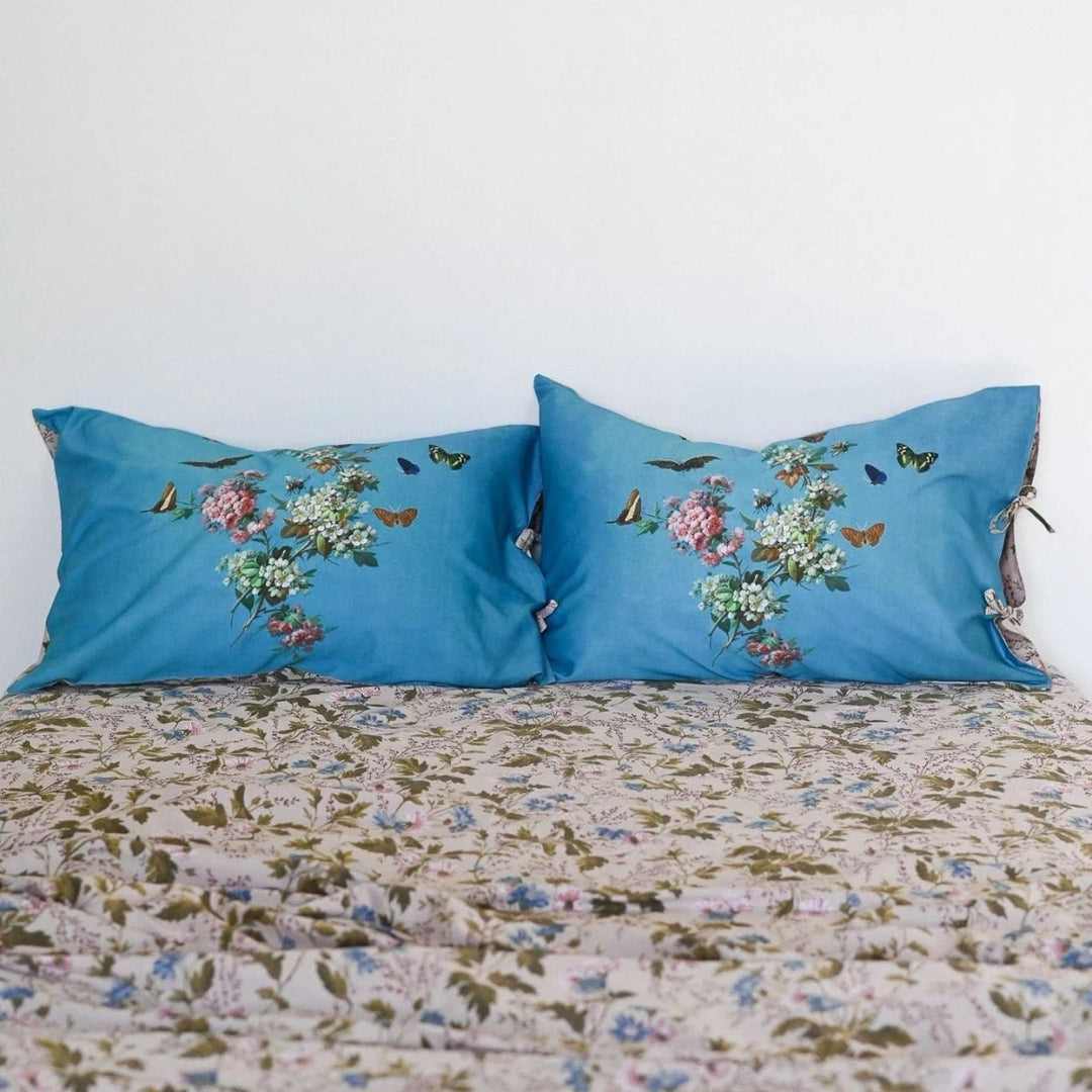 Albertine Organic Cotton Pillowcase Set | Lazybones Australia-Pillow Case-Lazybones Australia