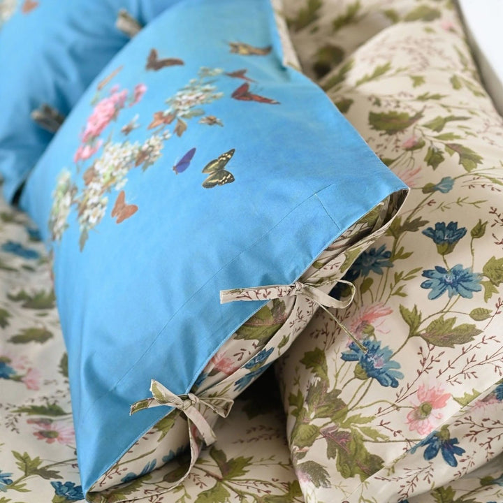 Albertine Organic Cotton Pillowcase Set | Lazybones Australia-Pillow Case-Lazybones Australia