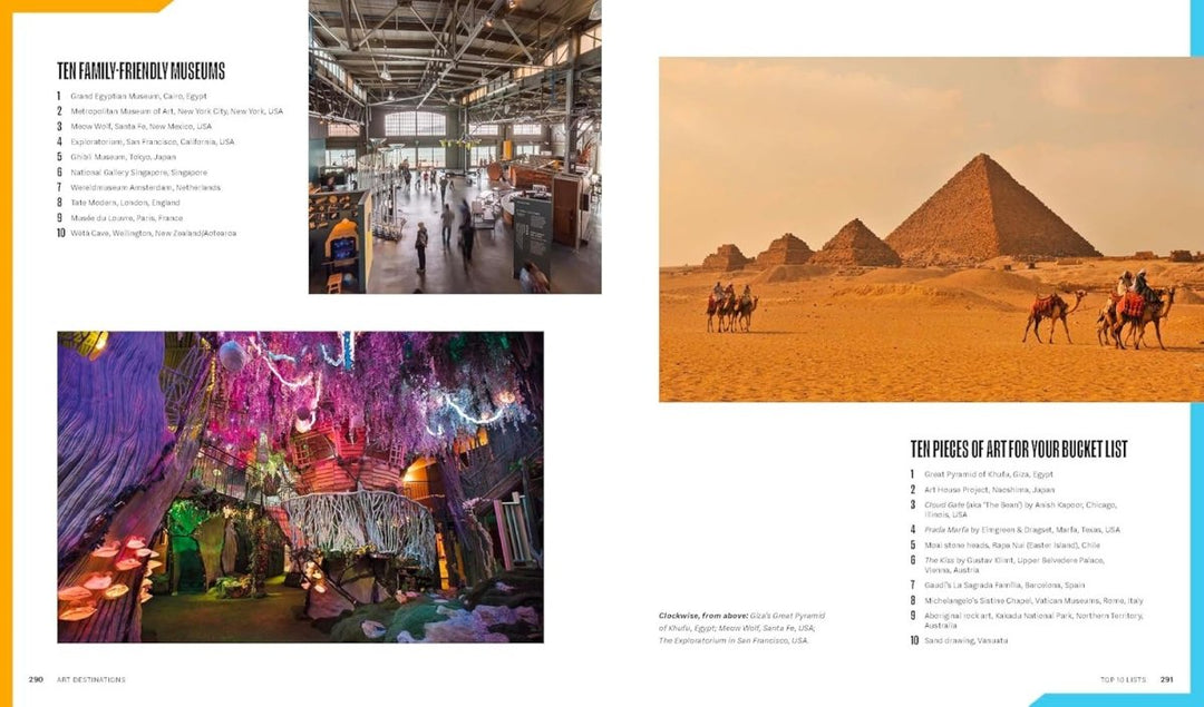 Art Destinations by Lonely Planet - Book