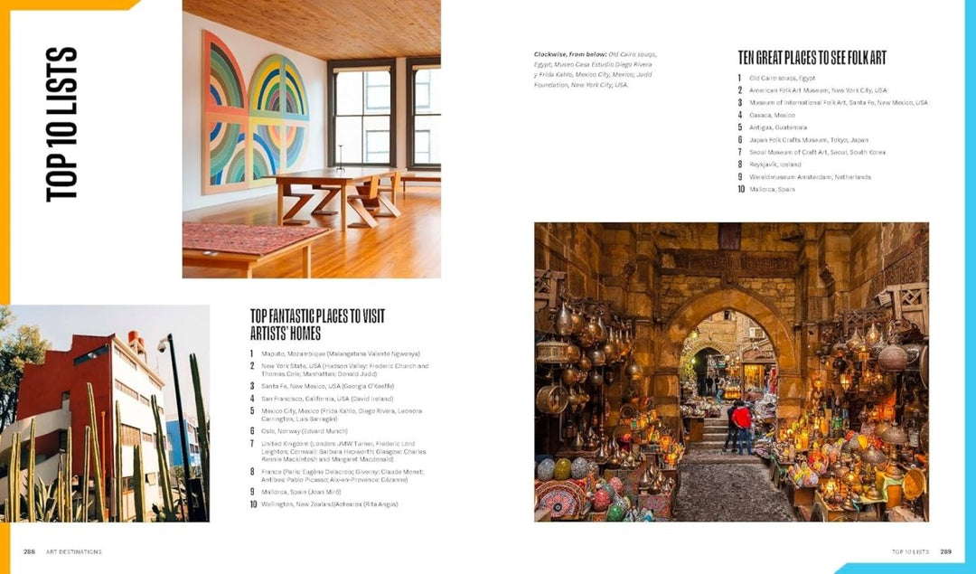 Art Destinations by Lonely Planet - Book