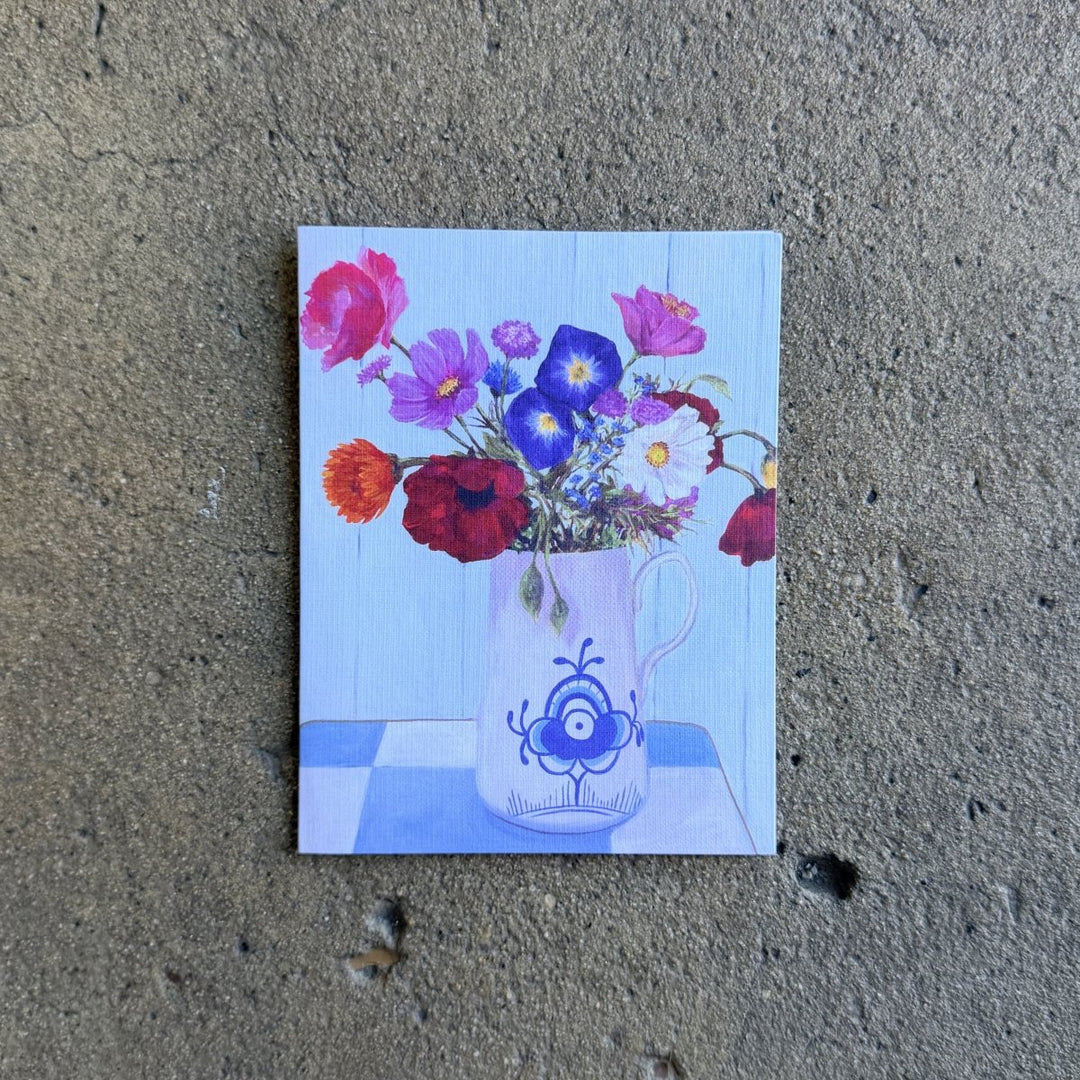 Art Dove Greeting Card - Brights & Blues | Geelong Artist-Greeting Card-Art Dove