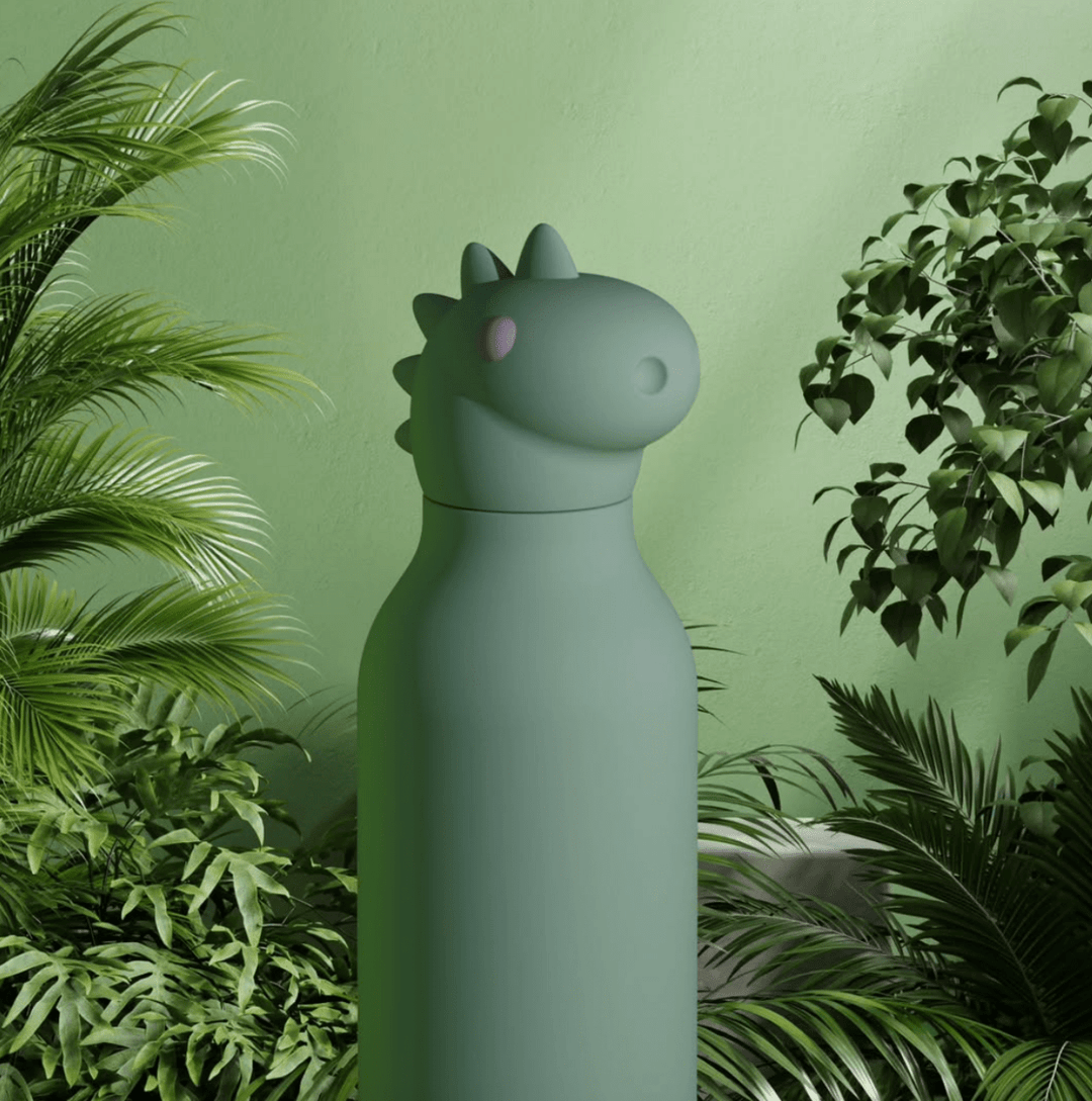 Asobu Bestie Bottle - Dinosaur Drink Bottle for Kids - Baby & Kids