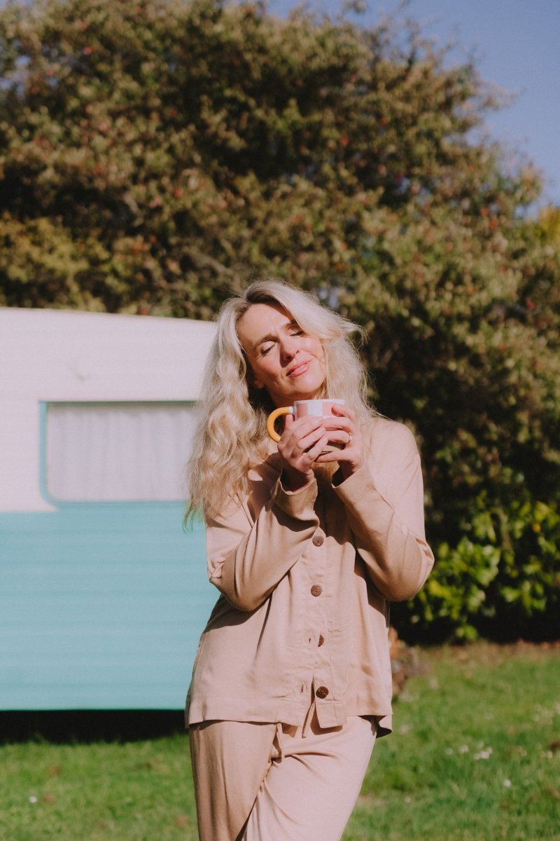 Bamboo Pyjama - Classic Set in Mocha - Pyjamas