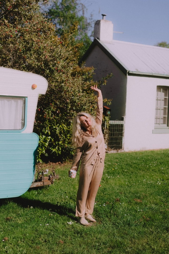 Bamboo Pyjama - Classic Set in Mocha - Pyjamas