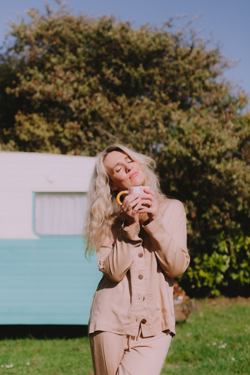 Bamboo Pyjama - Classic Set in Mocha - Pyjamas