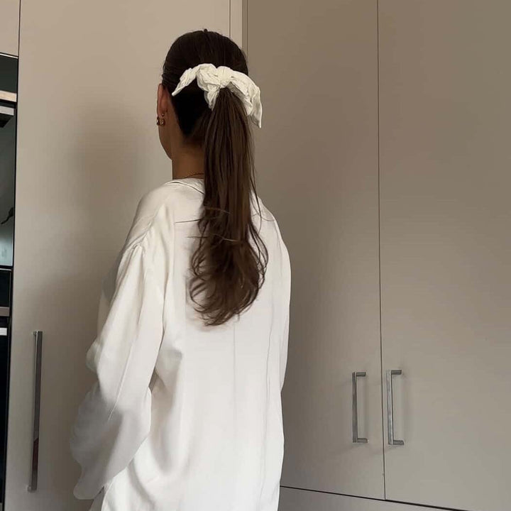Bamboo Scrunchie | Luxe Hair Accessories - Scrunchie