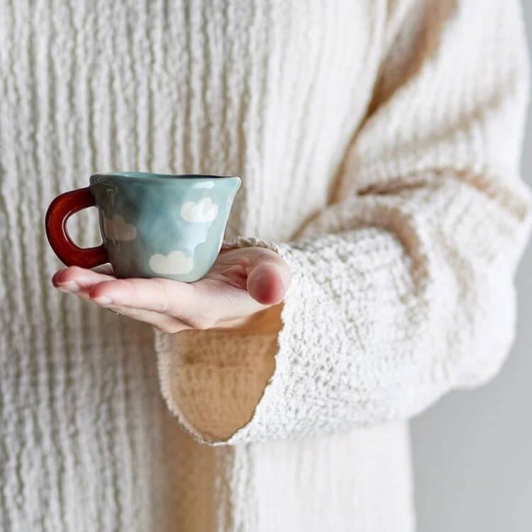 Bloomingville Nini Babycino Cup - Ceramic Mug - Bloomingville