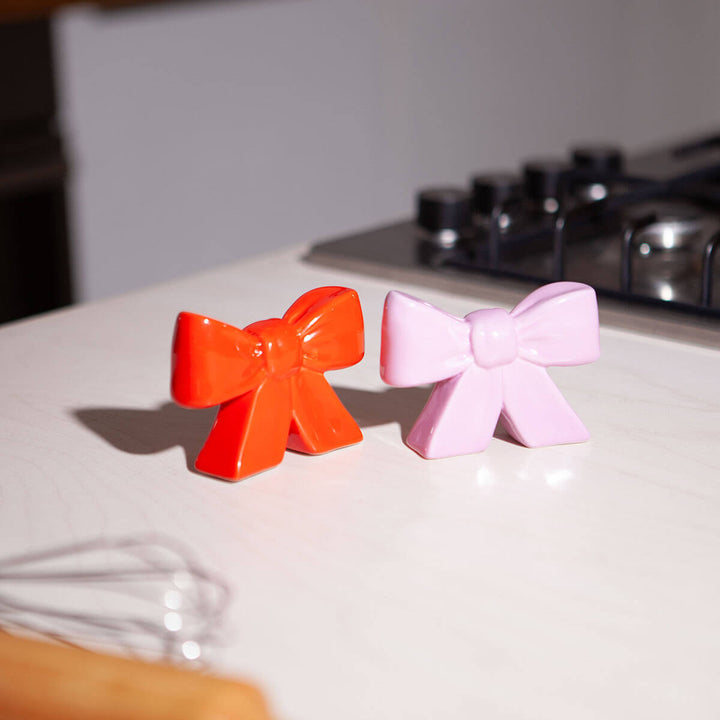 Bow Salt & Pepper Shakers - Kitchen
