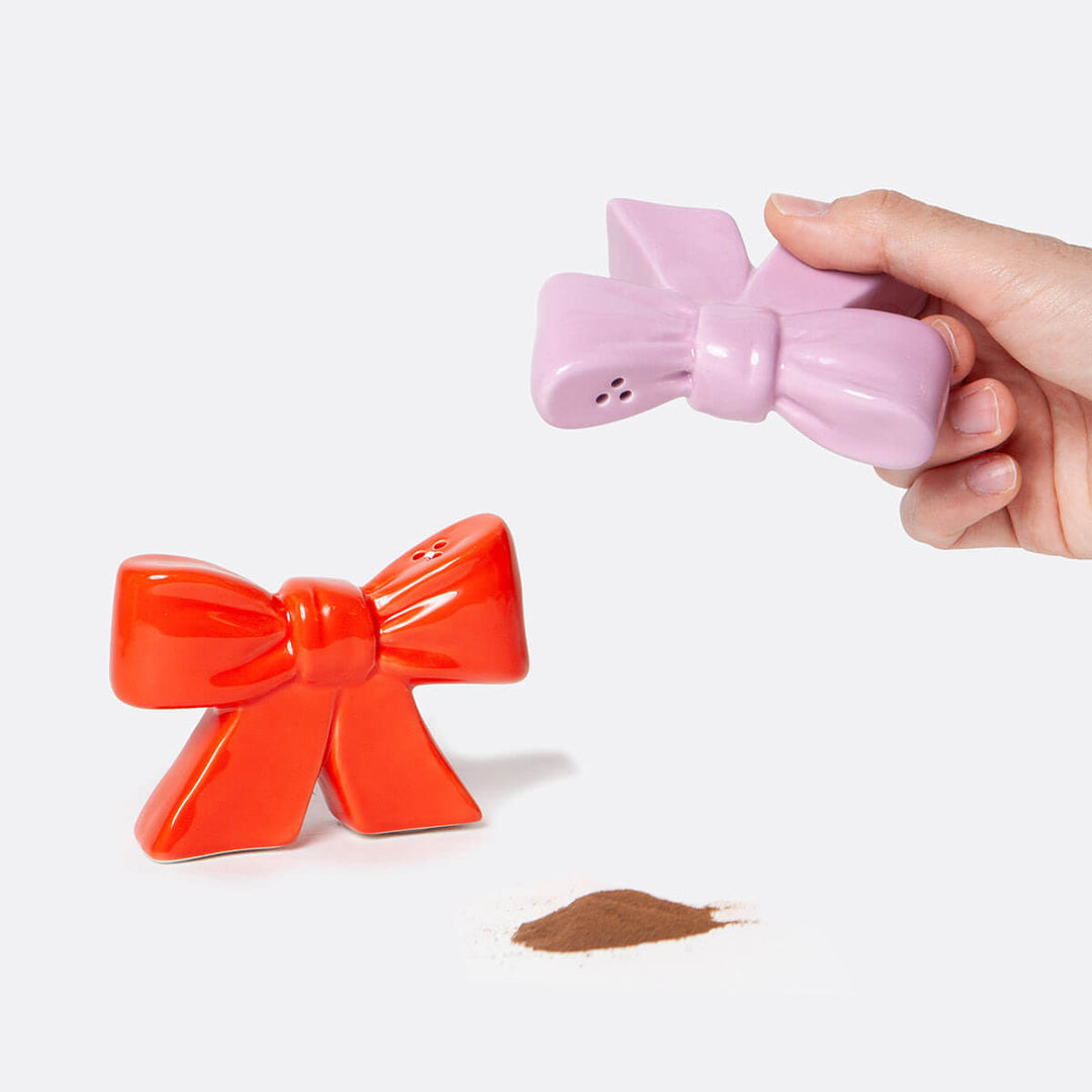 Bow Salt & Pepper Shakers - Kitchen