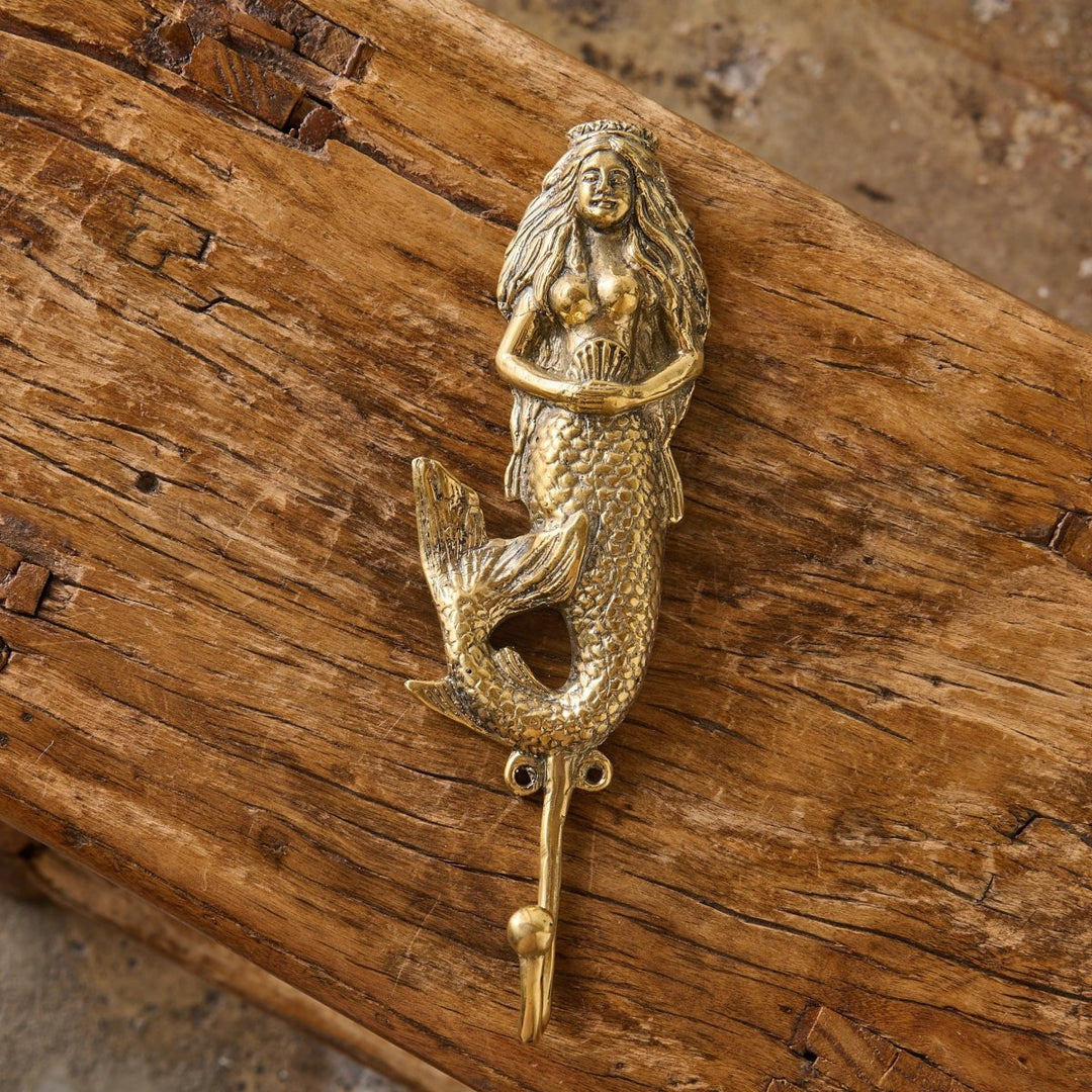 Brass Hook - Mermaid - Brass Hook