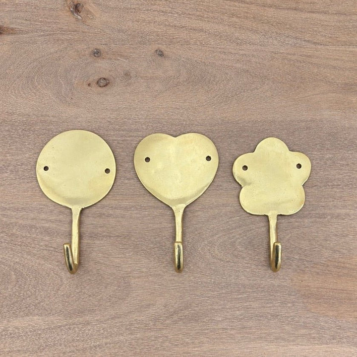 Brass Hooks-Brass-Jade and May