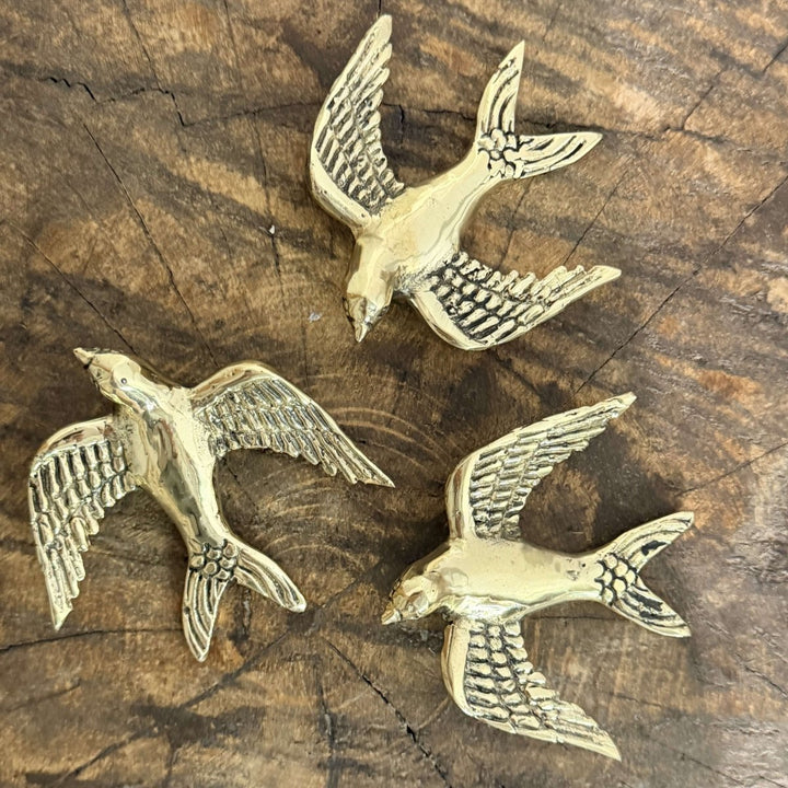 Brass Swallow | Brass Decor - Brass Decor - Jade and May