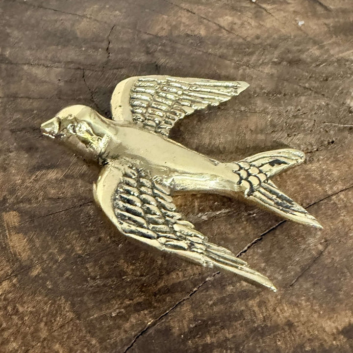 Brass Swallow | Brass Decor - Brass Decor - Jade and May