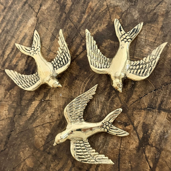 Brass Swallow | Brass Decor - Brass Decor - Jade and May