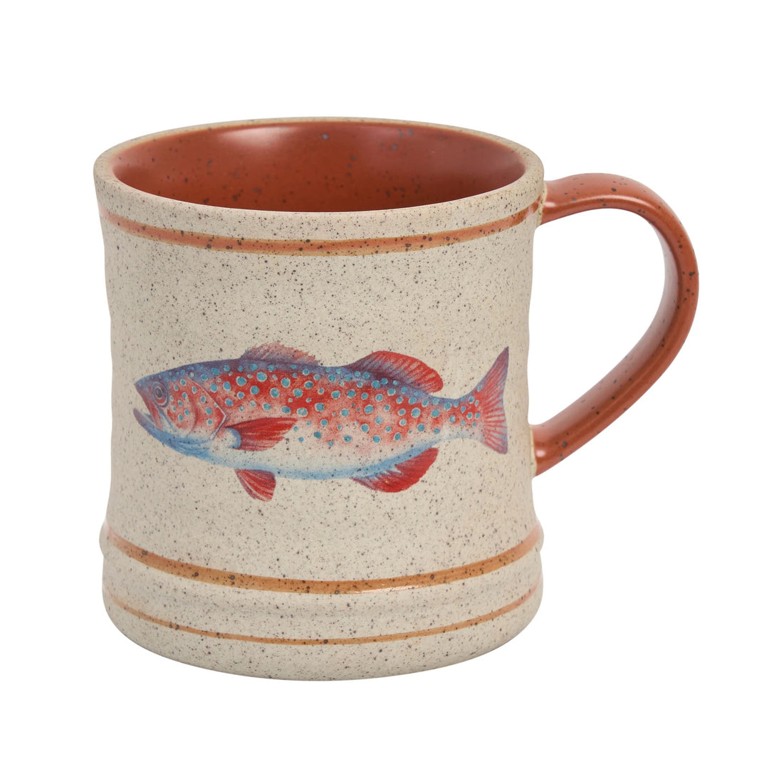 Robert Gordon Ceramic Trout Mug x Michelle Turner