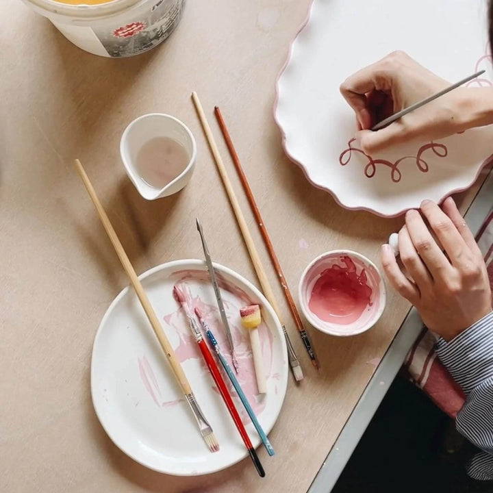 Ceramic Keep Cup - Love Heart | Kim Wallace Ceramics X Studio Partridge - Reusable Coffee Cup - KIm Wallace Ceramics