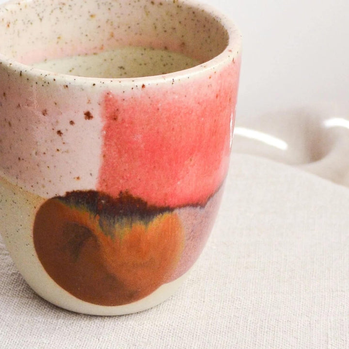 Ceramic Keep Cup - Outback | Kim Wallace Ceramics - Reusable Coffee Cup - KIm Wallace Ceramics