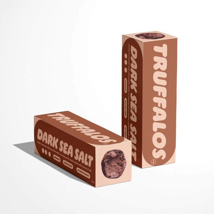 Chow Cacao - Milk Dark Sea Salt Truffalos - Food and Drink - Chow Cacao
