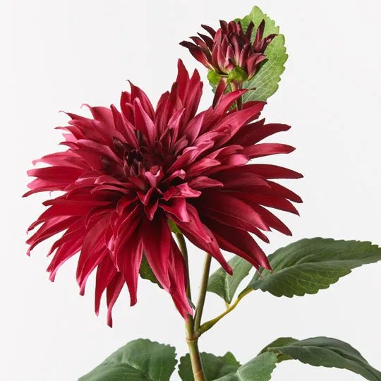 Dahlia Spray | Premium Artifical Flower Stem-Floral Interiors-Artificial Flowers & Greenery-Jade and May