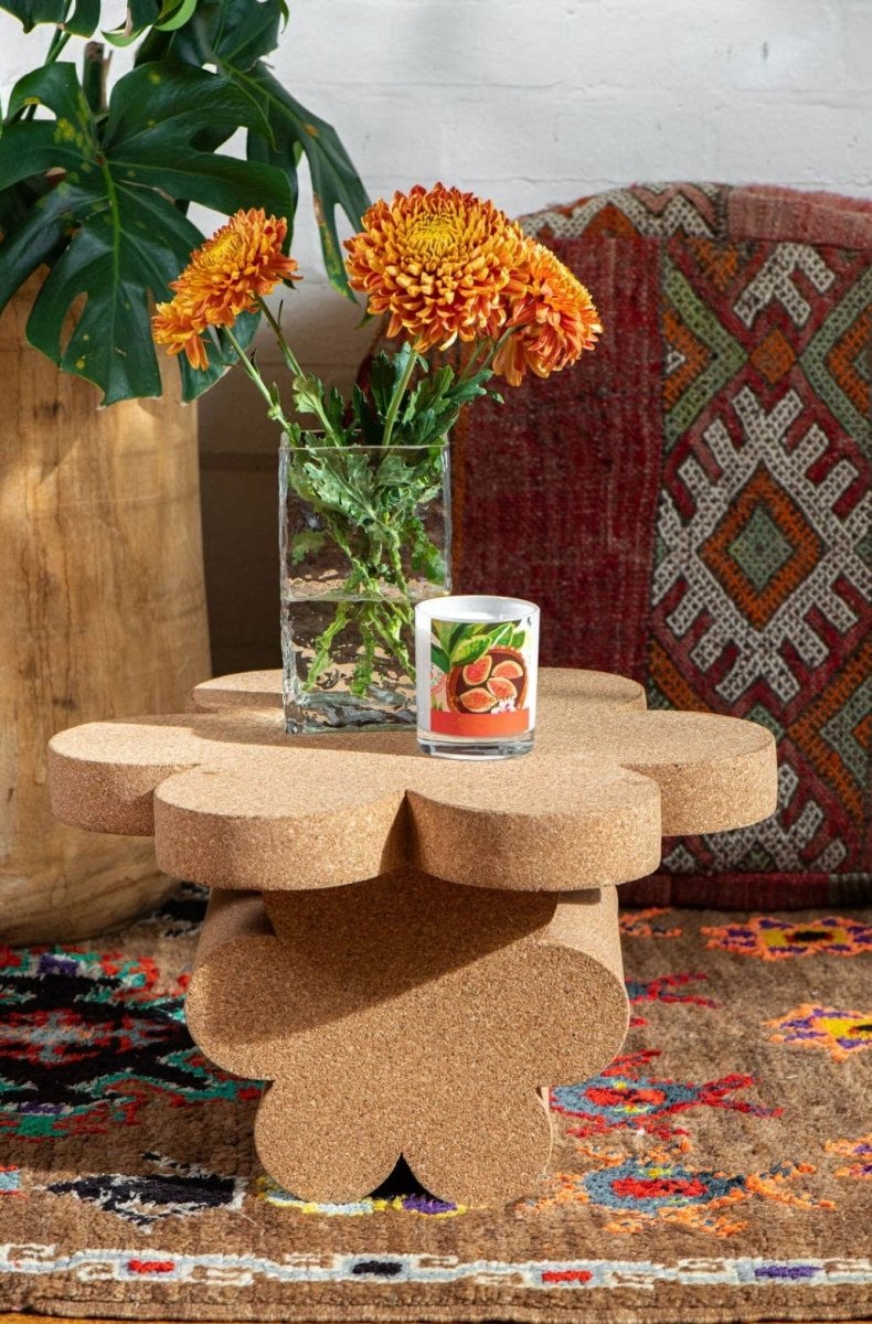 'Daisy' reclaimed cork table-Big Daisy-Furniture-Jade and May