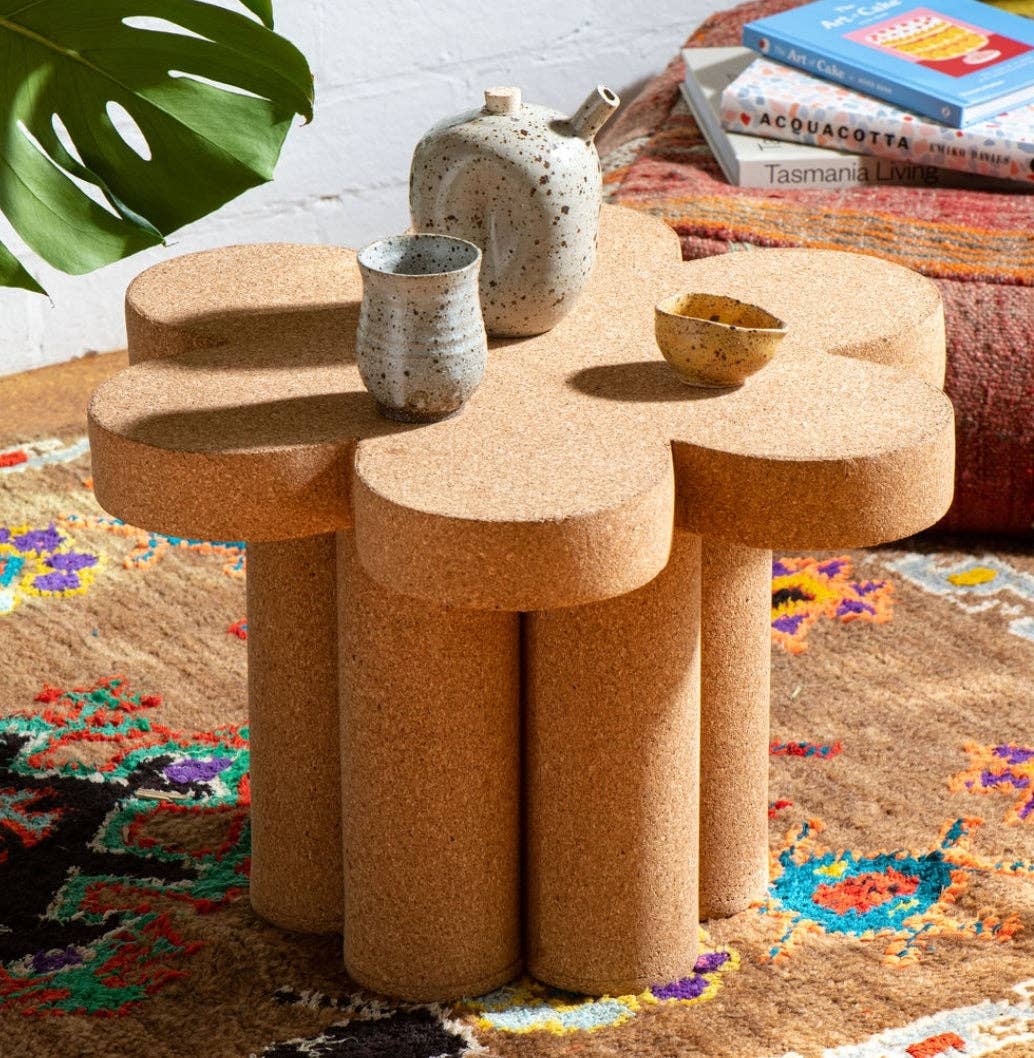 'Daisy' reclaimed cork table-Big Daisy-Furniture-Jade and May