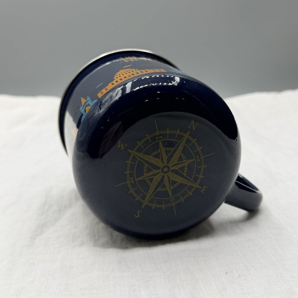 Enamel Mug - The Traveller Mug-Enamel-Jade and May Enamelware