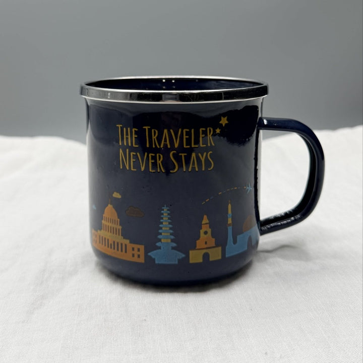 Enamel Mug - The Traveller Mug-Enamel-Jade and May Enamelware