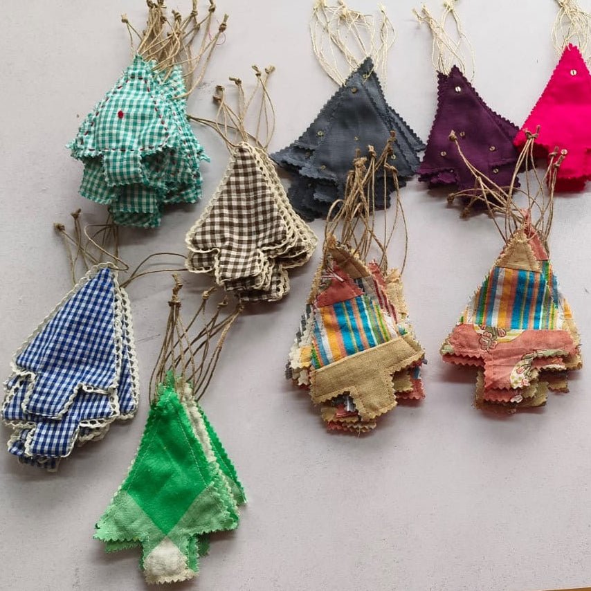 Fabric Christmas Tree - Christmas Decorations