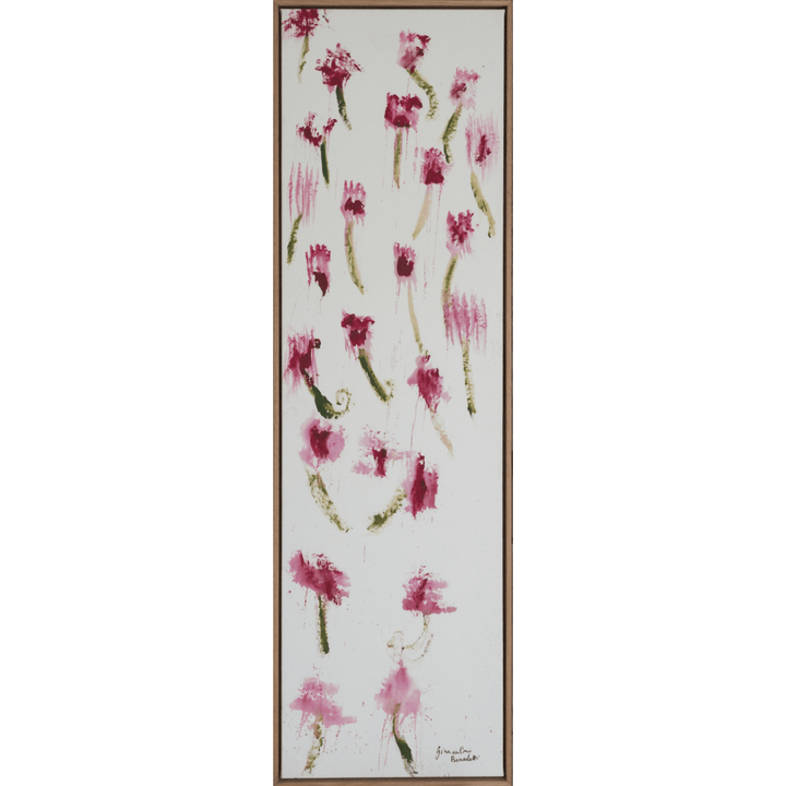 Giancarlino Benedetti Corso Art: The Street is His Studio - Pink Flowers | 1 August - 31 August-Art-Giancarlino Benedetti Corso