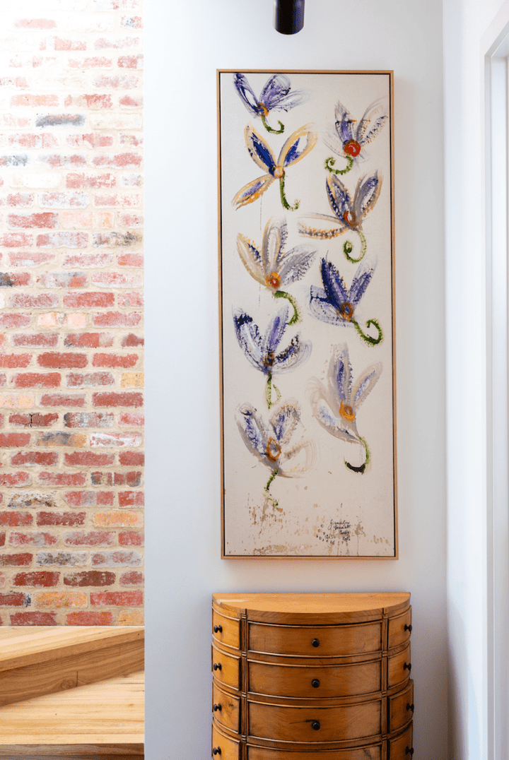 Giancarlino Benedetti Corso Art: The Street is His Studio - Purple Flowers | 1 August - 31 August-Art-Giancarlino Benedetti Corso