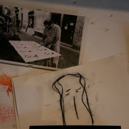 Giancarlino Benedetti Corso Art: The Street is His Studio - Yellow Flowers | 1 August - 31 August-Art-Giancarlino Benedetti Corso