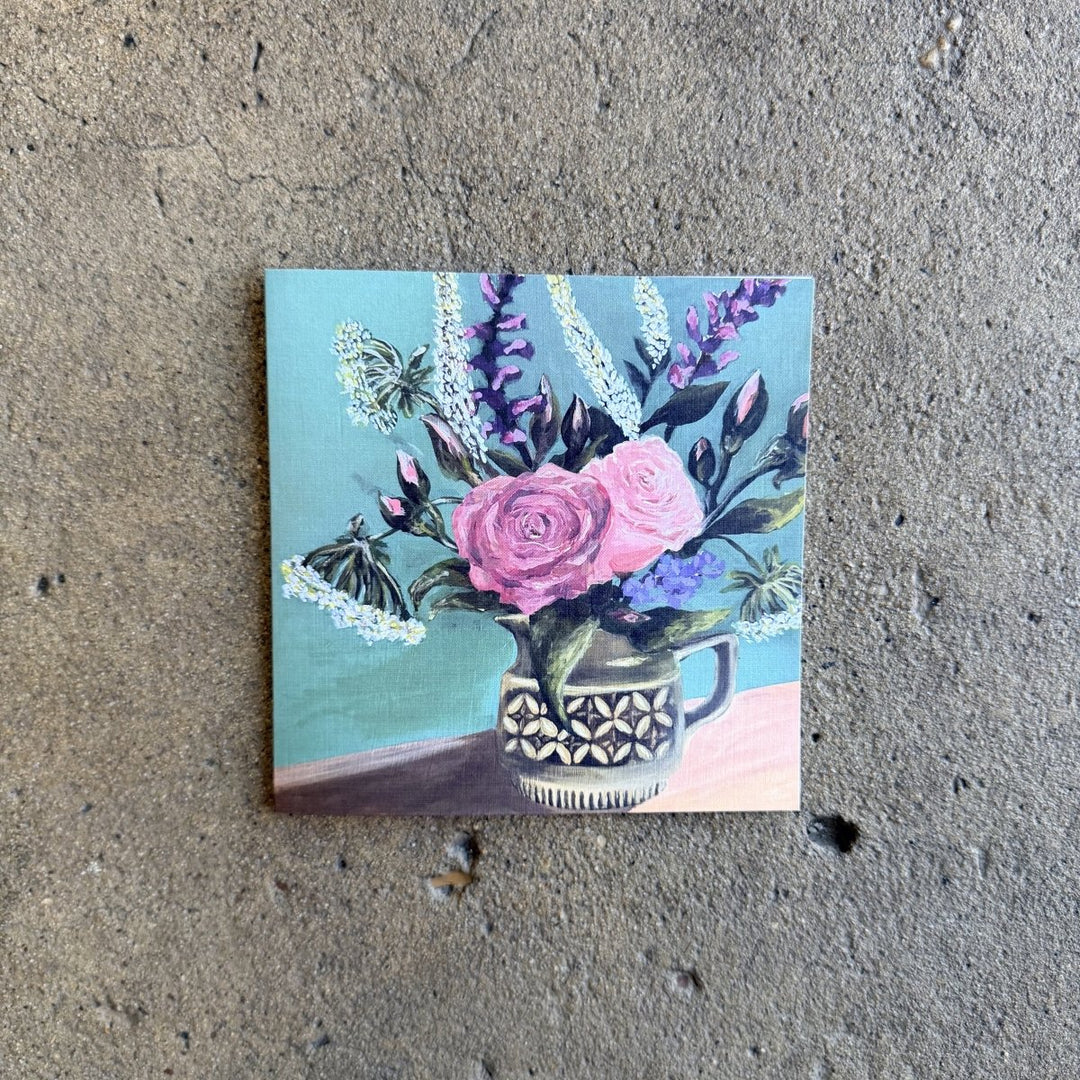 Greeting Card - Floral Still Life | Geelong Artist-Art-Art Dove