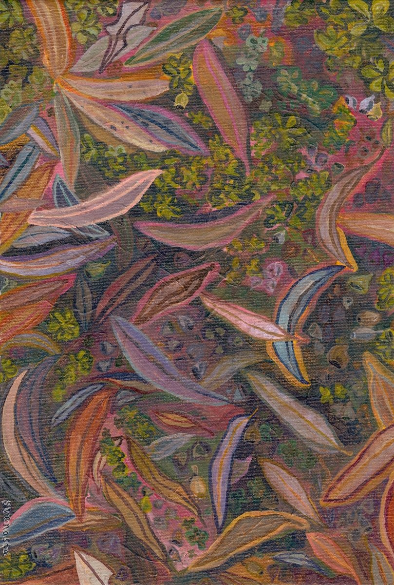 Greeting Card - Stephanie Venosta Art 'Look Down I'm Right Here' - Greeting Card