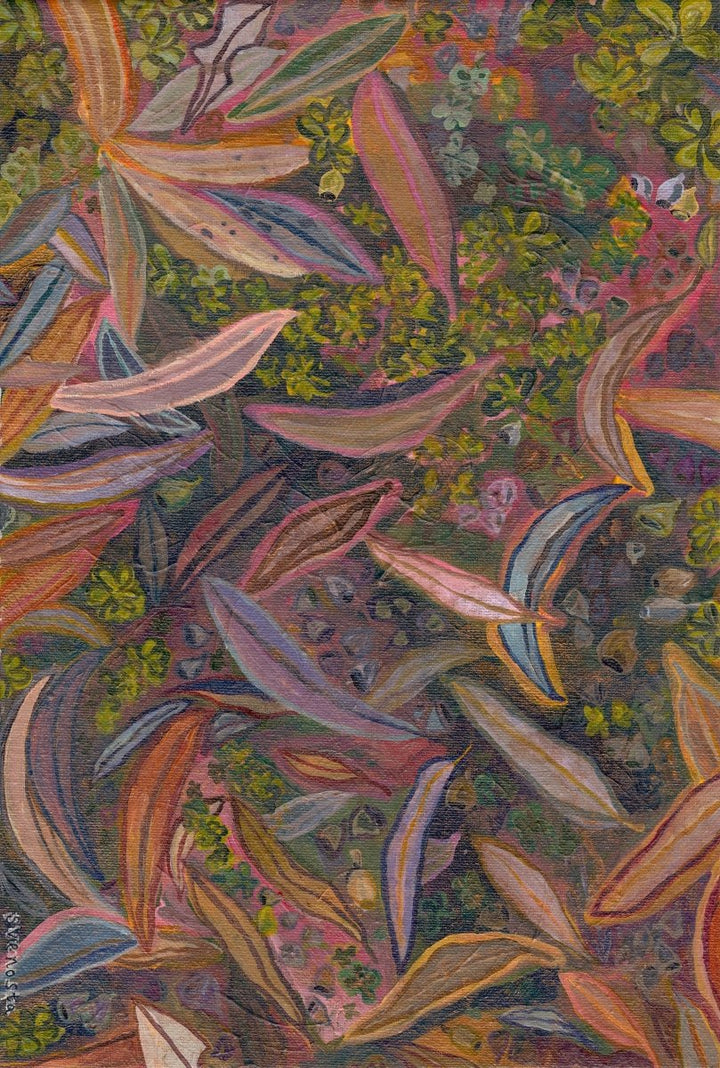 Greeting Card - Stephanie Venosta Art 'Look Down I'm Right Here' - Greeting Card