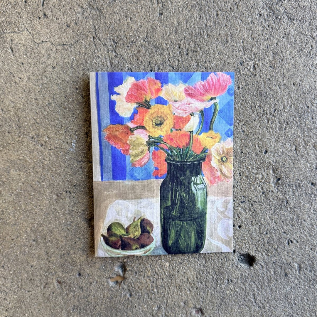 Greeting Card - Still Life with Blue Jug | Australian Artist-Greeting Card-Art Dove