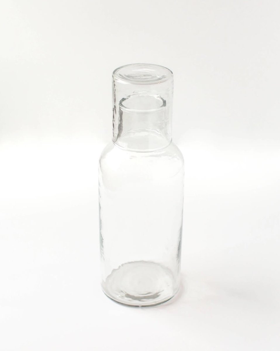 Handblown Hammered Glassware - Carafe - Drinkware