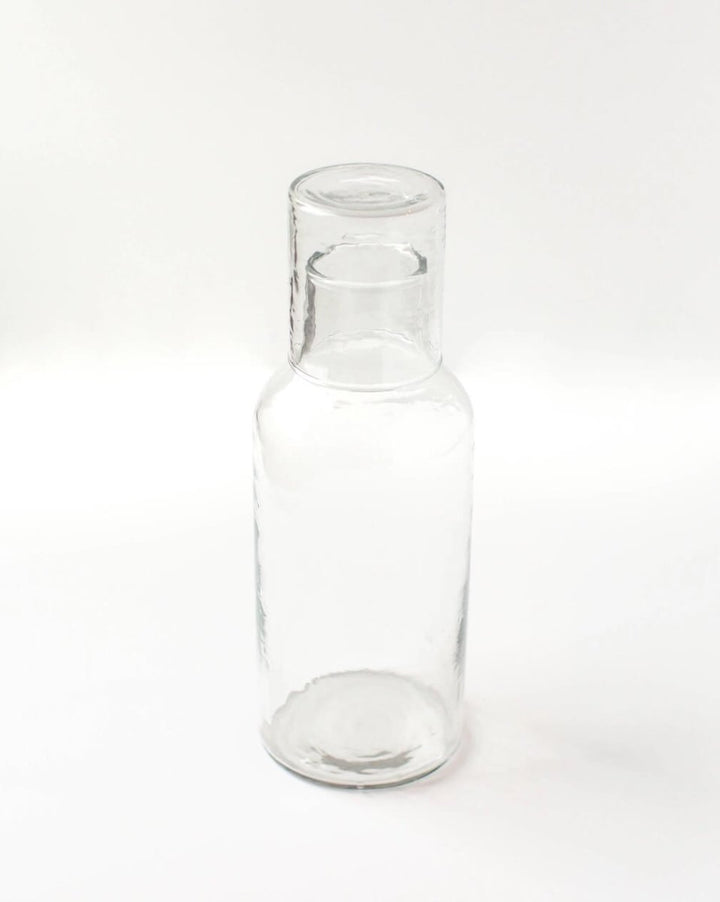 Handblown Hammered Glassware - Carafe - Drinkware