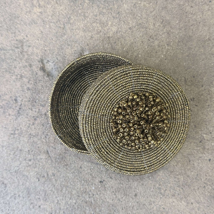 Handmade Beaded Storage Boxes-Home Accessories-Jade and May Homewares
