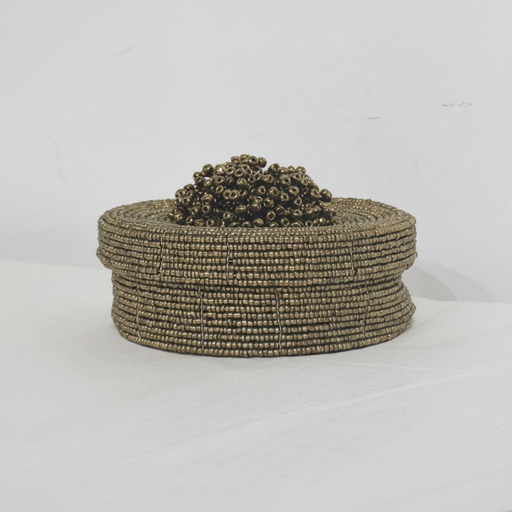 Handmade Beaded Storage Boxes-Home Accessories-Jade and May Homewares
