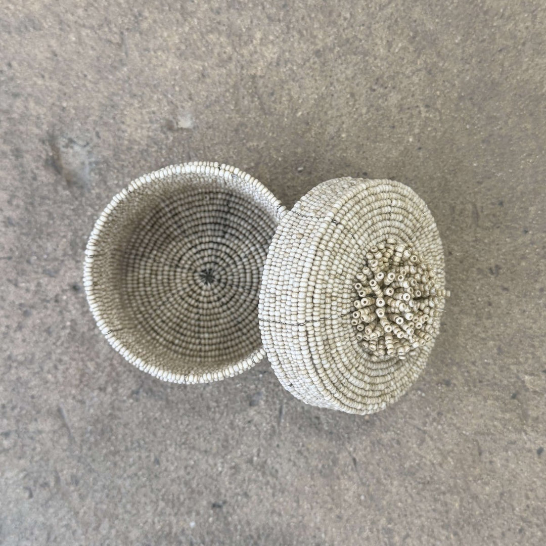 Handmade Beaded Storage Boxes-Home Accessories-Jade and May Homewares