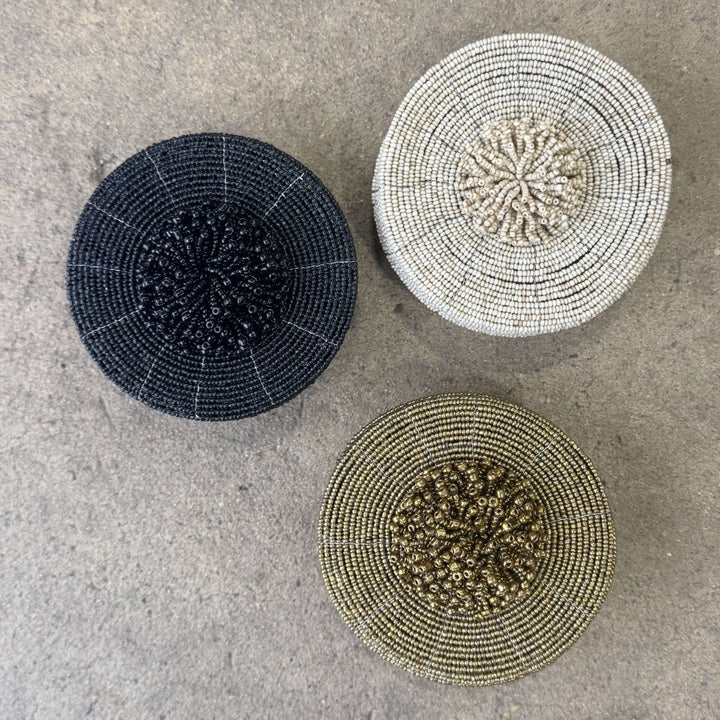 Handmade Beaded Storage Boxes-Home Accessories-Jade and May Homewares