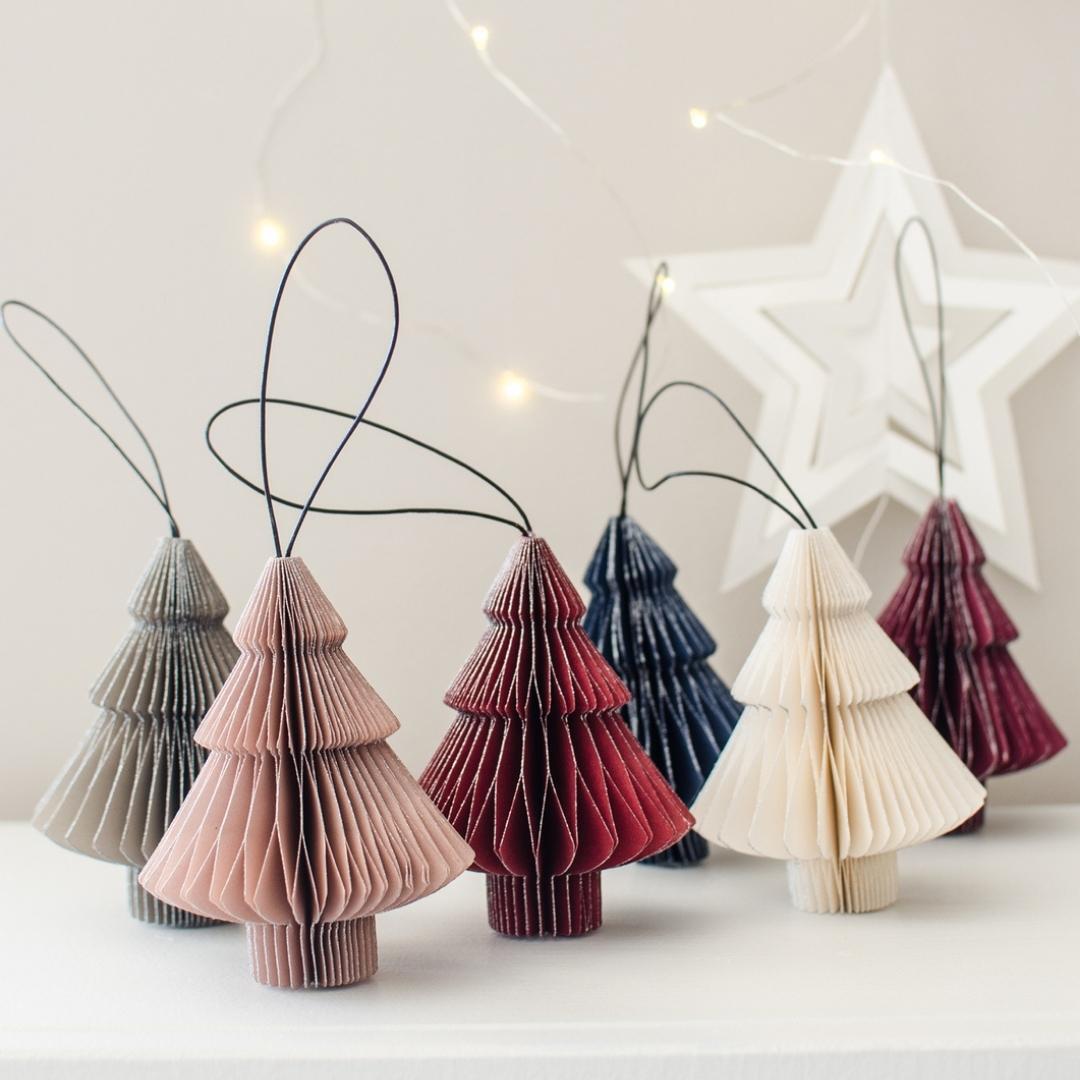Hanging Christmas Tree Ornament by Nordic Rooms - Christmas Decorations