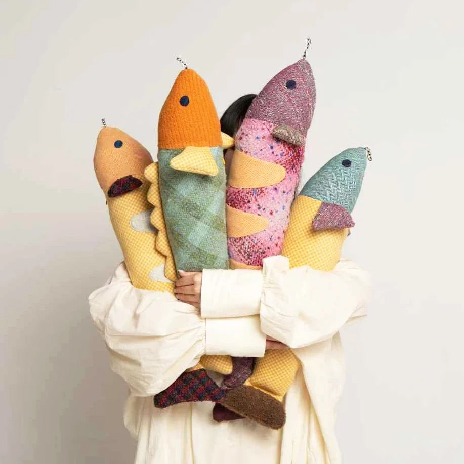 Lucky Fish Cushions by Brut Cake