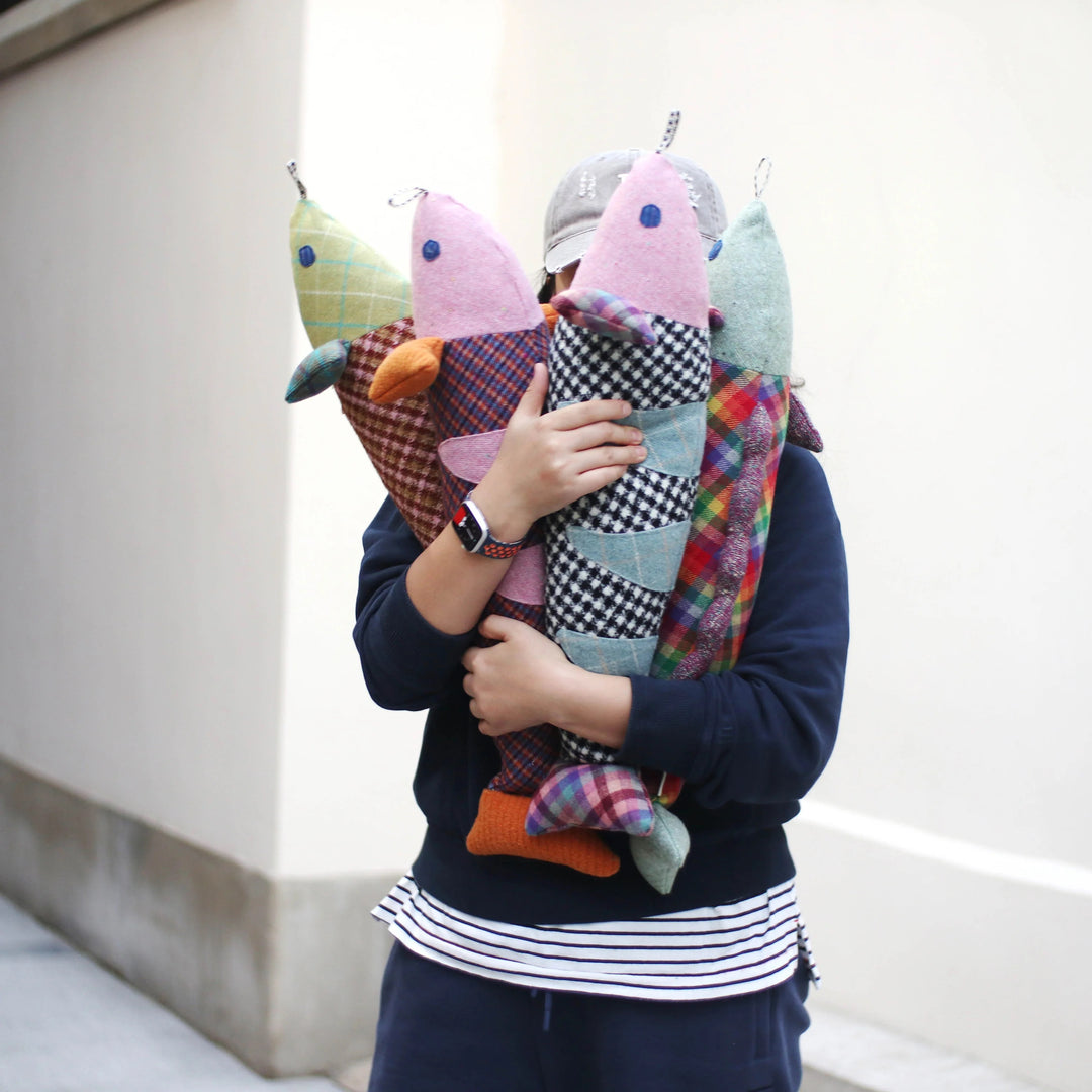 Lucky Fish Cushions by Brut Cake