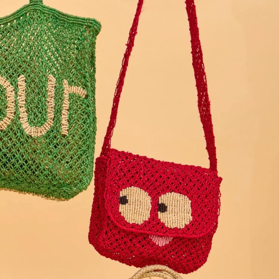 Jacksons London | Big Eyes Lola Jute Bag - Bag