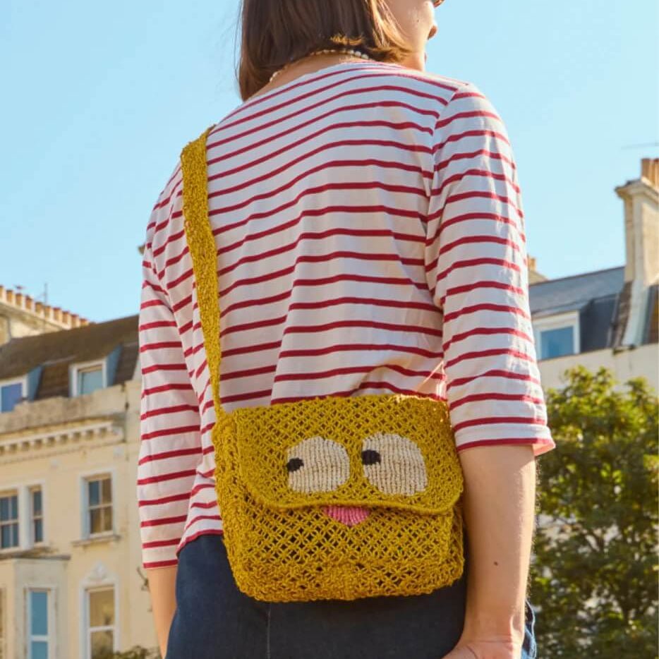 Jacksons London | Big Eyes Lola Jute Bag - Bag