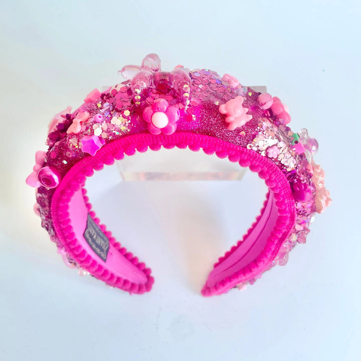 Jesse - Quins - Bedazzled Barbie Headband | Geelong Artist - Hair Accessories
